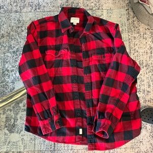 Men’s Large American Eagle Super Soft Red Flannel